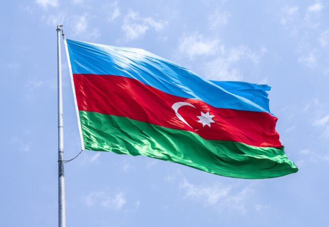 Azerbaijan Flag
