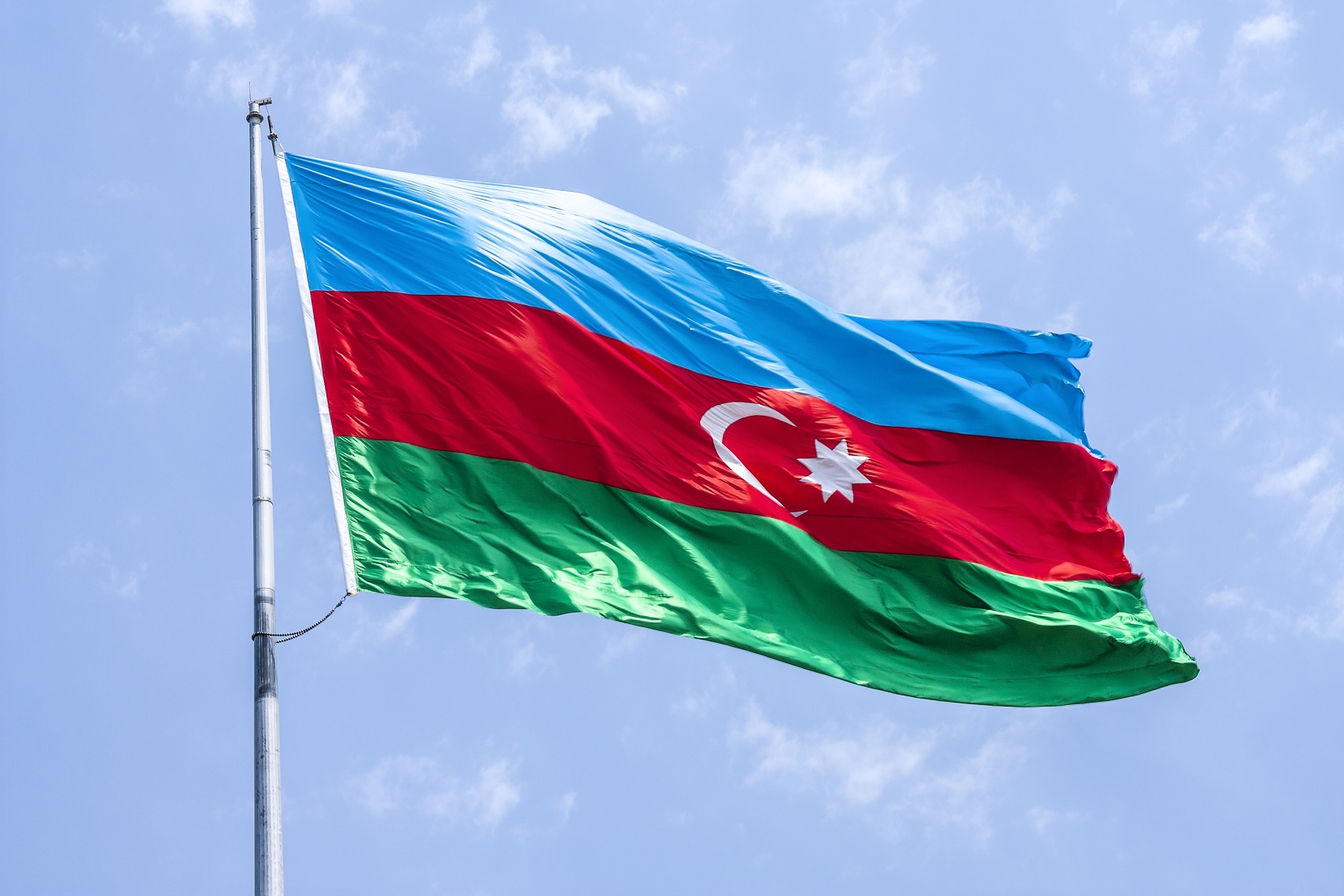 Azerbaijan Flag