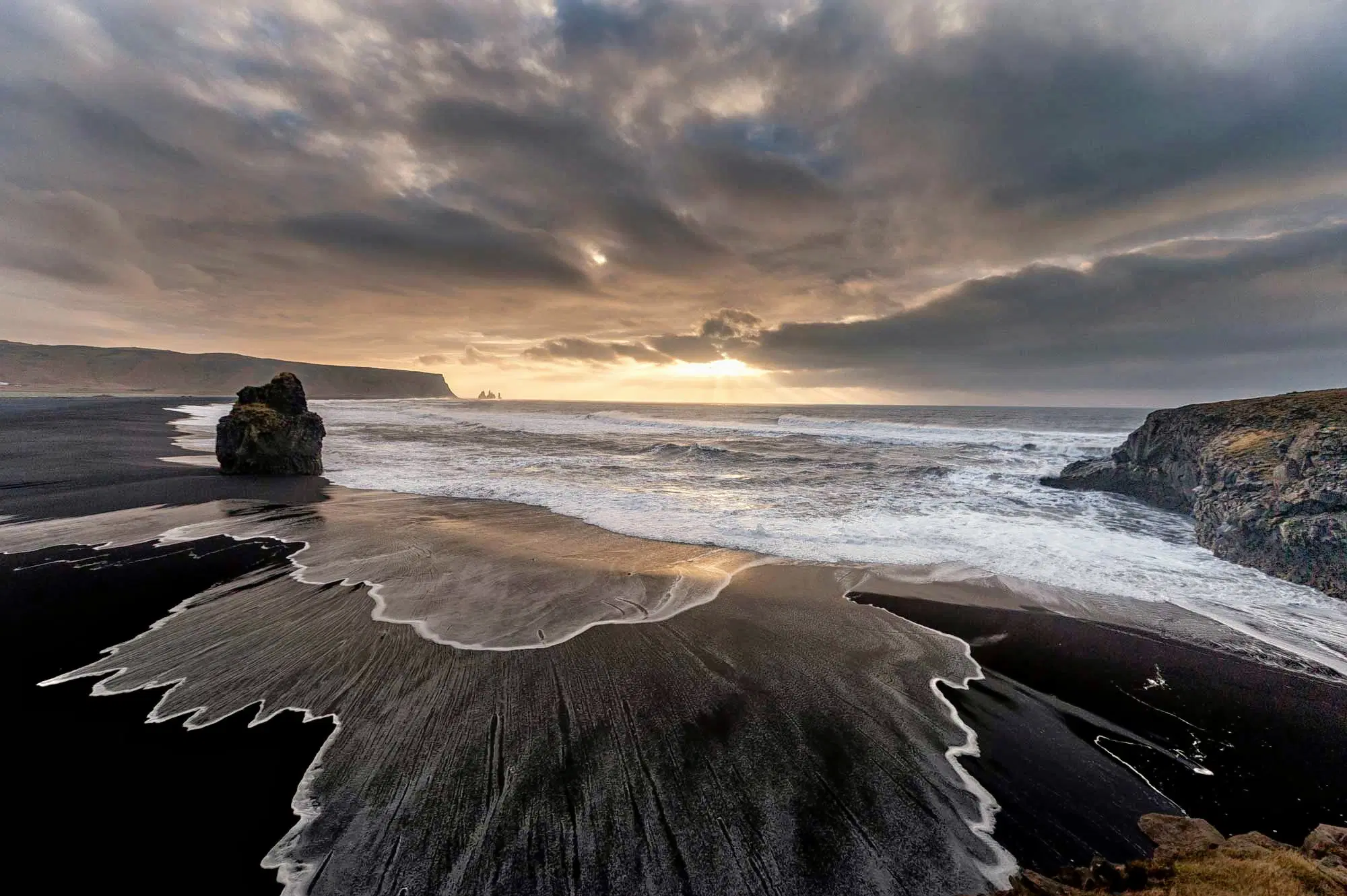 Vik Reynisfjara black beach